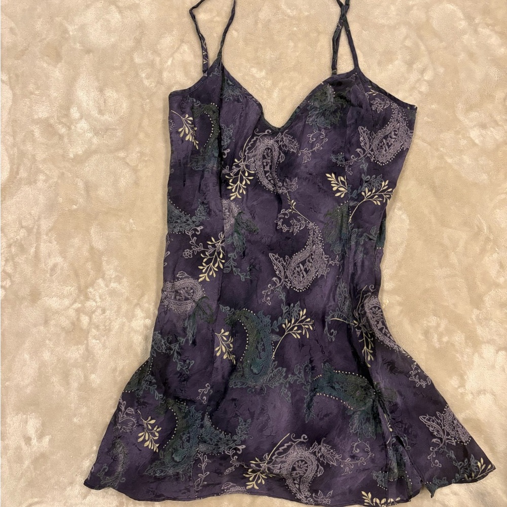 Victoria's Secret Purple Paisley Lingerie